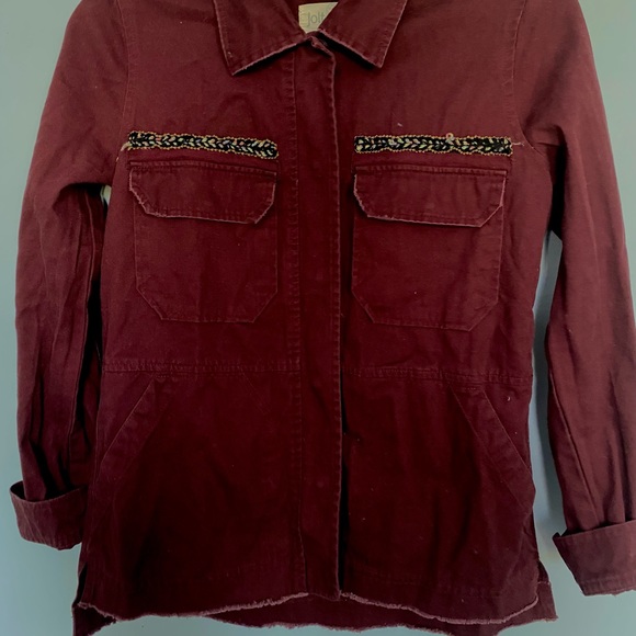 Embroidered Denim Shirt - Picture 2 of 2